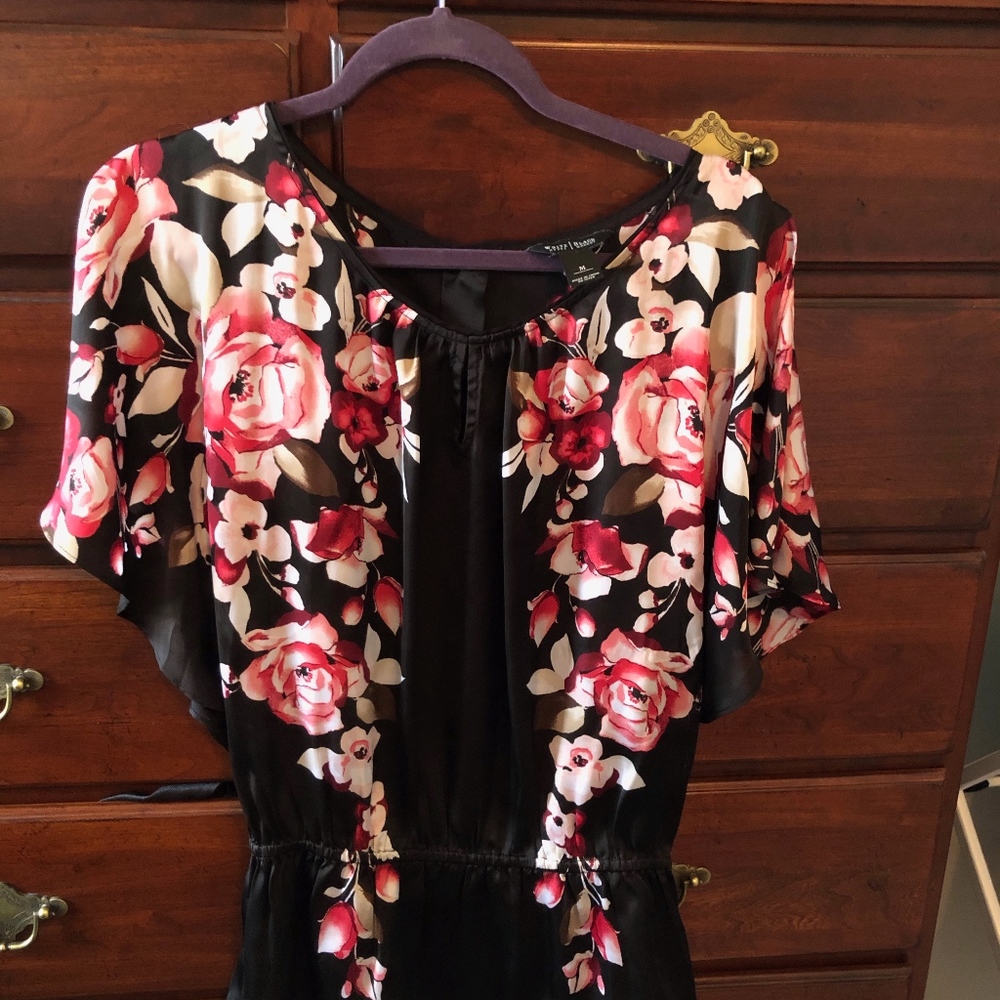White House Black Market Silk Blouse